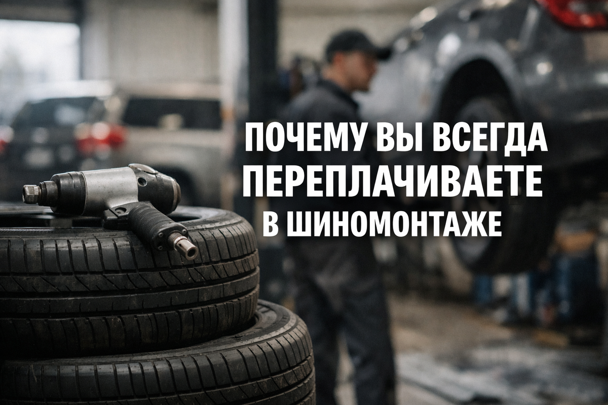 Переплата в шиномонтаже?