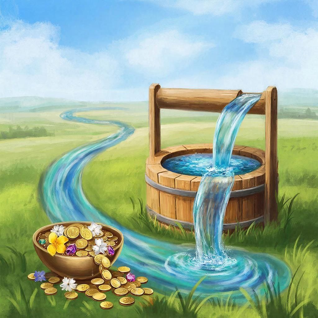 Изобилие - это всегда поток