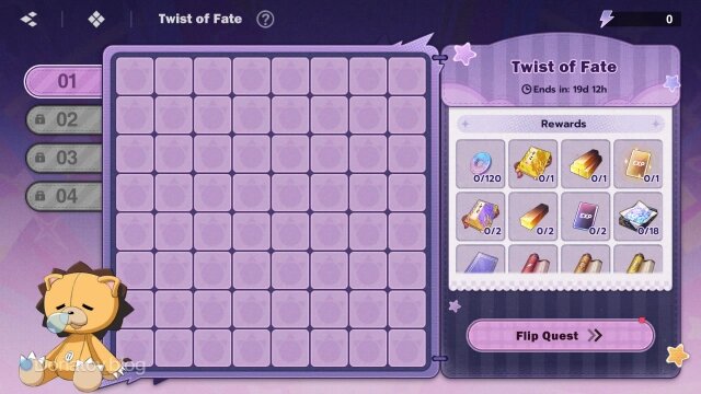    Главное окно ивента Twist of Fate в Bleach: Soul Resonance