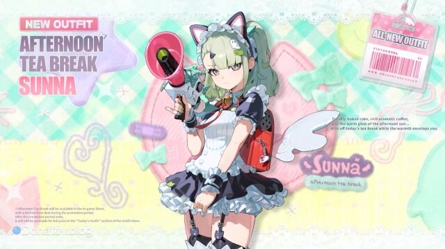    Костюм Санны «Послеобеденный чай» в ZZZ