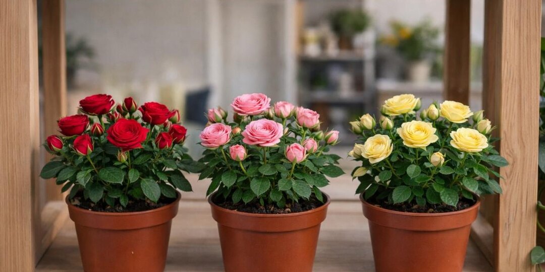 Подоконник загорается розовыми бутонами: как добиться цветения миниатюрной розы