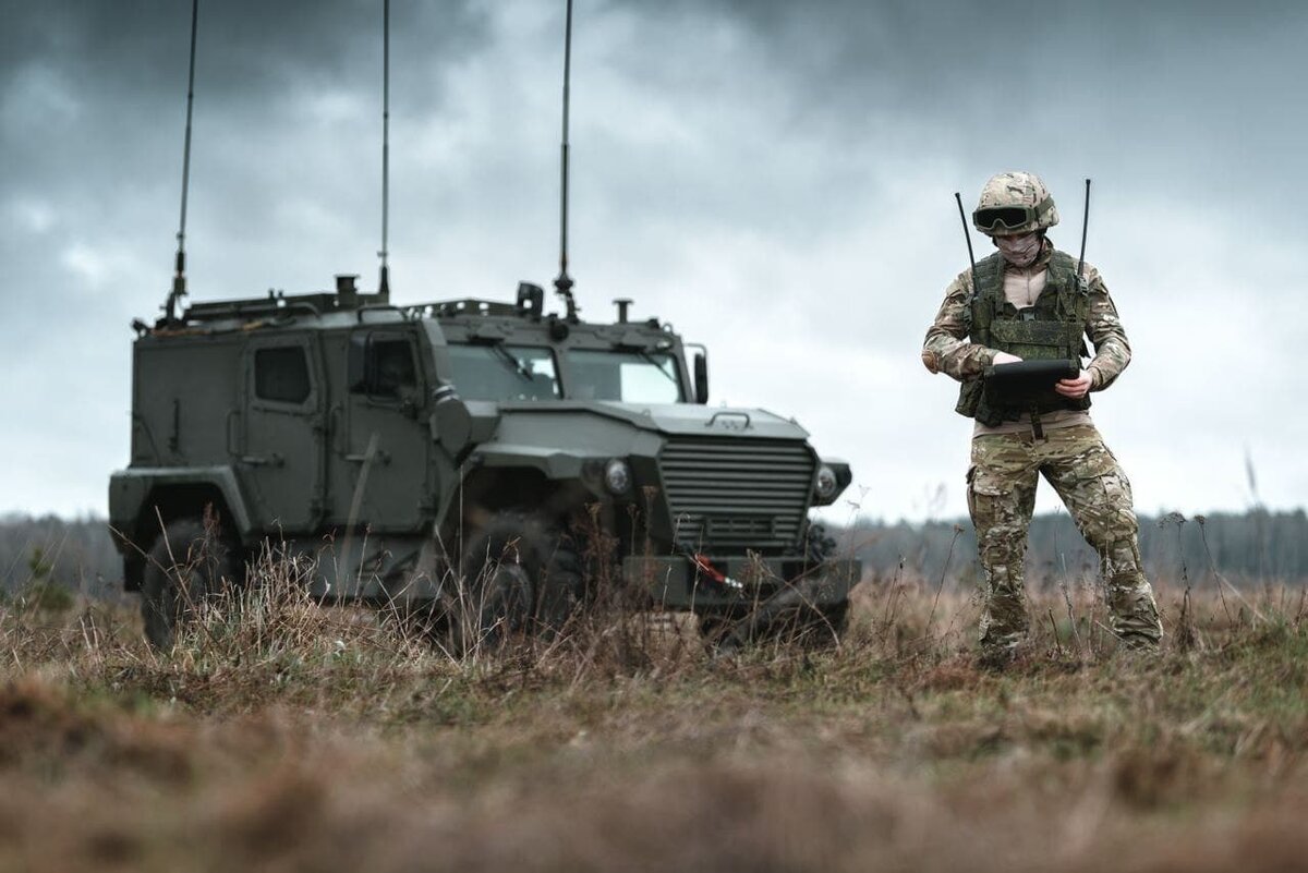   Комплекс управления огнём артиллерии «Планшет-А» на колёсном шасси