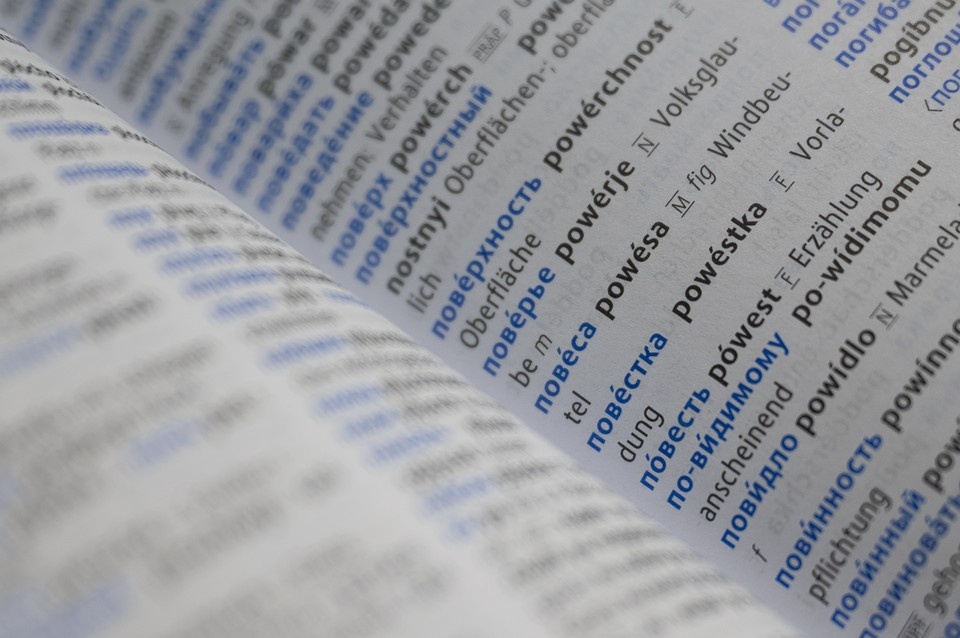    Завкафедрой Катышев: русский язык насчитывает около 500 тысяч слов GLOBAL LOOK PRESS