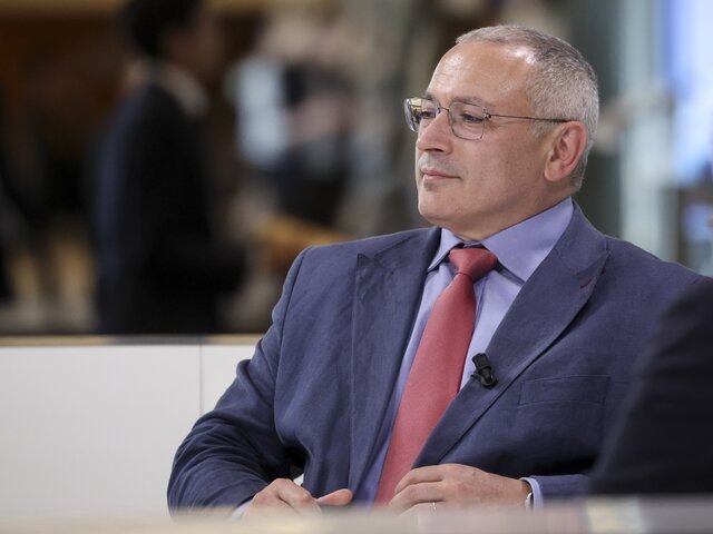    Фото: ТАСС/EPA/OLIVIER HOSLET(Михаил Ходорковский признан в РФ иноагентом, включен Росфинмониторингом в перечень экстремистов и террористов)