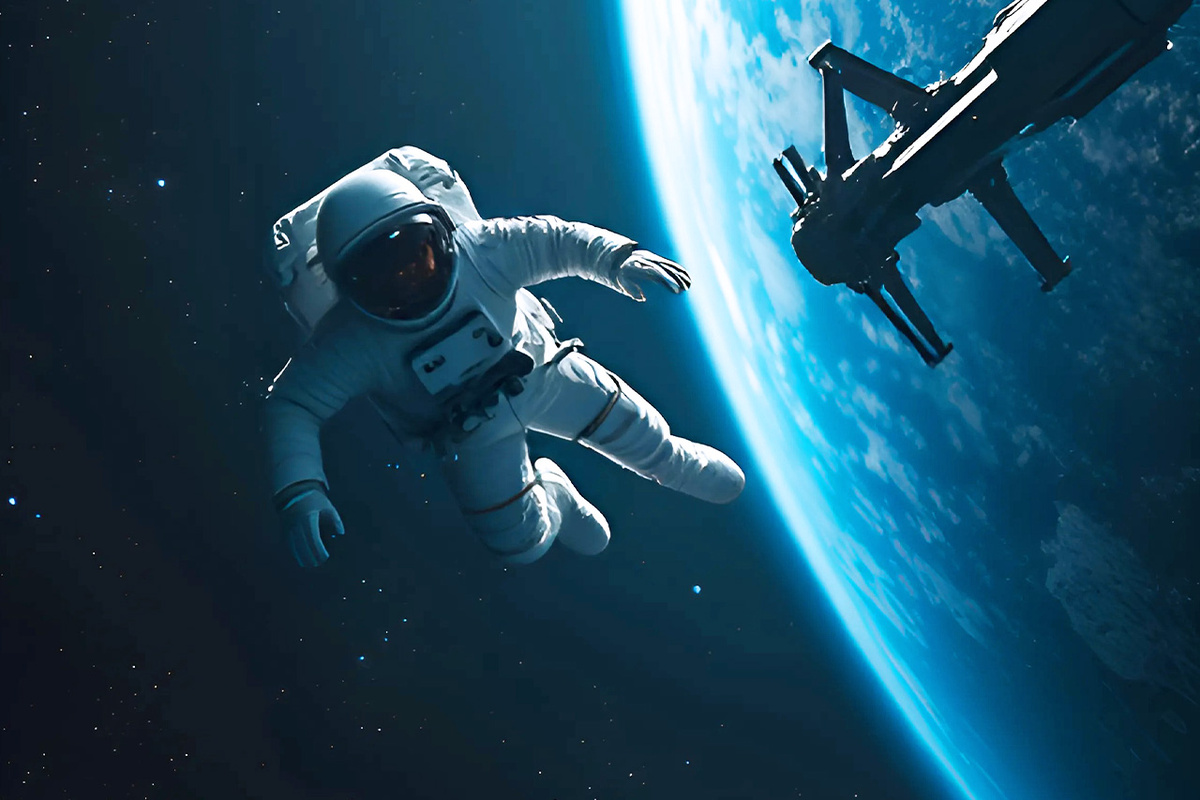 Российский двигатель готов покорить красную планету за две недели.  Фото: Изображение сгенерировано с помощью ИИ / Маргарита Неклюдова