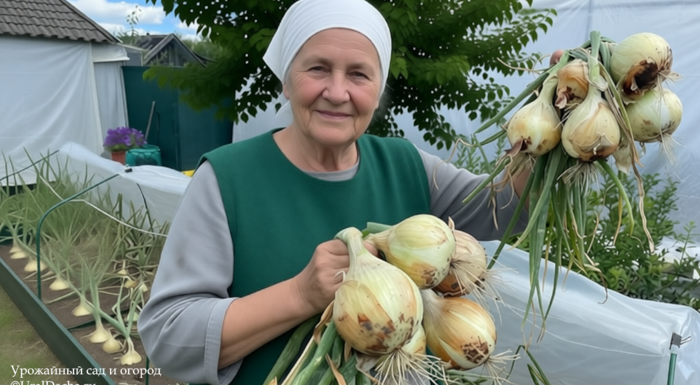 Только так сажаю лук семенами и не знаю проблем с урожаем
