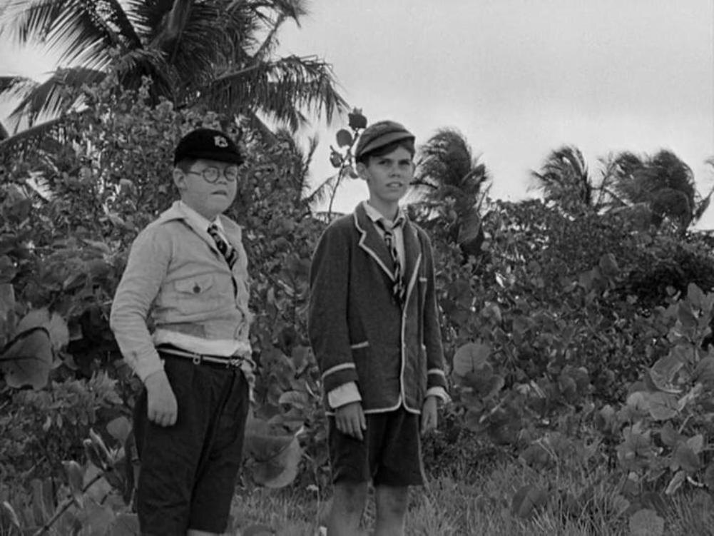 Кадр из фильма "Повелитель мух" (1963)