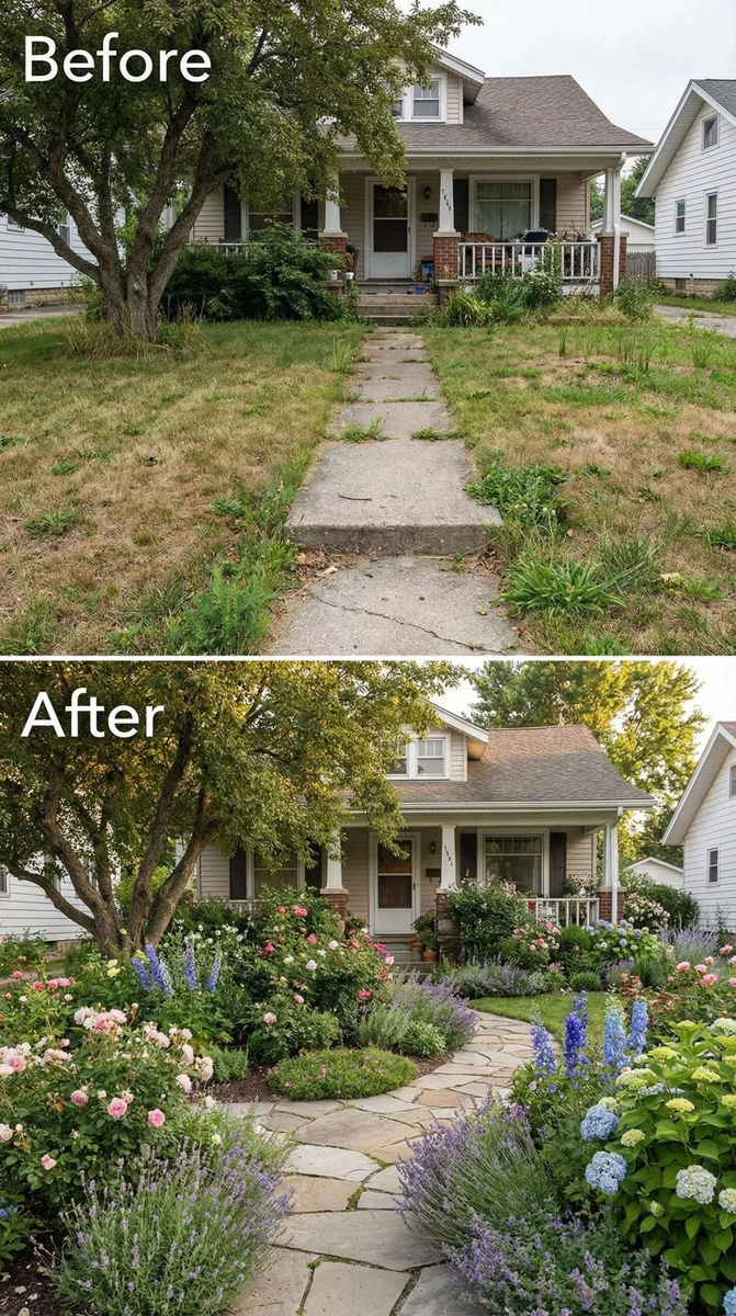 Ваш участок может выглядеть так — и это реально сделать своими руками с правильным подходом