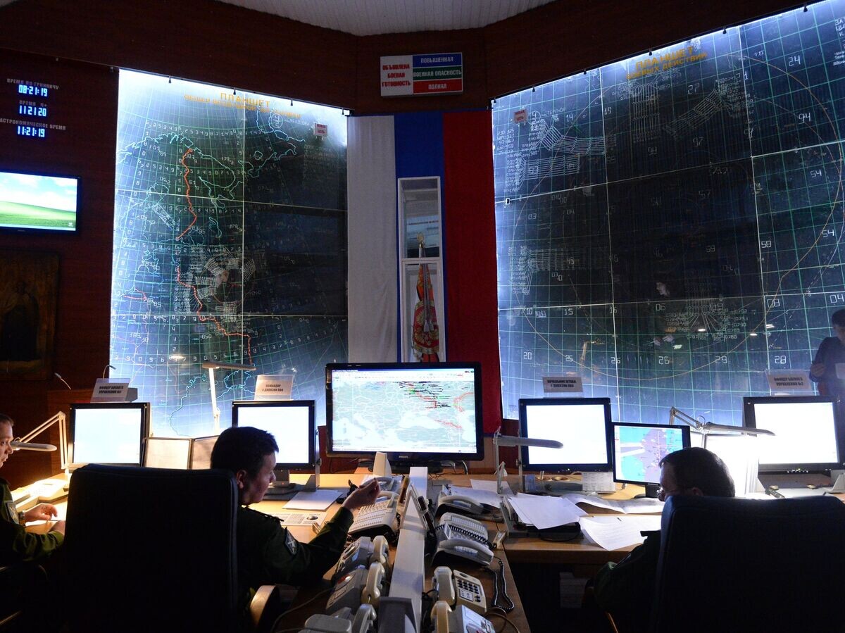    Командный пункт зенитных ракетных дивизионов Минобороны | © РИА Новости / Кирилл Каллиников