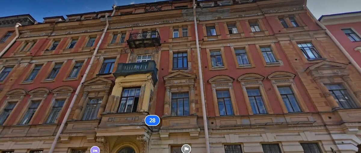    Моховая улица, 28. Фото: скриншот сервиса Яндекс.Панорамы