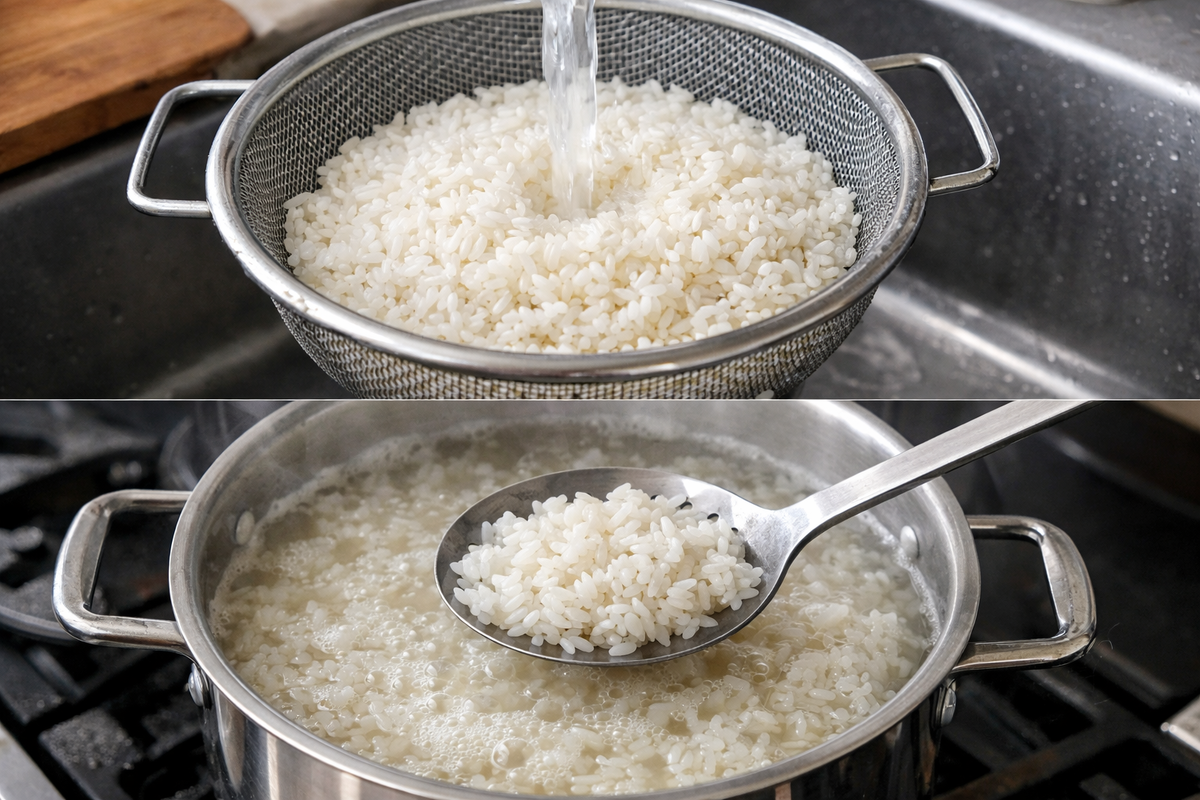 Подготовка риса