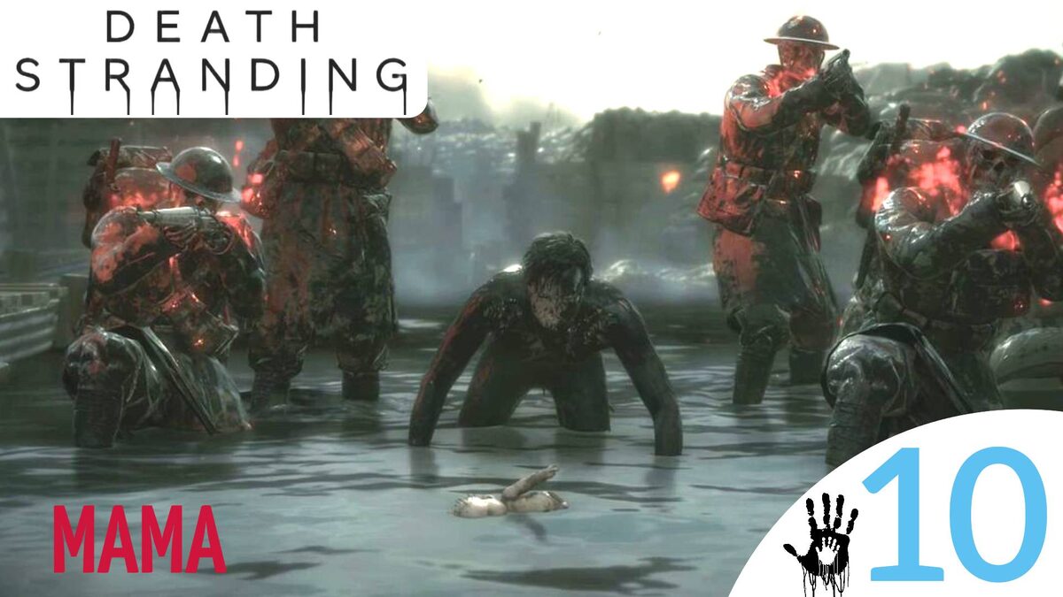 🤰 МАМА - Прохождение Death Stranding ⑩ Ангер, Горный узел | Дет Стрендинг