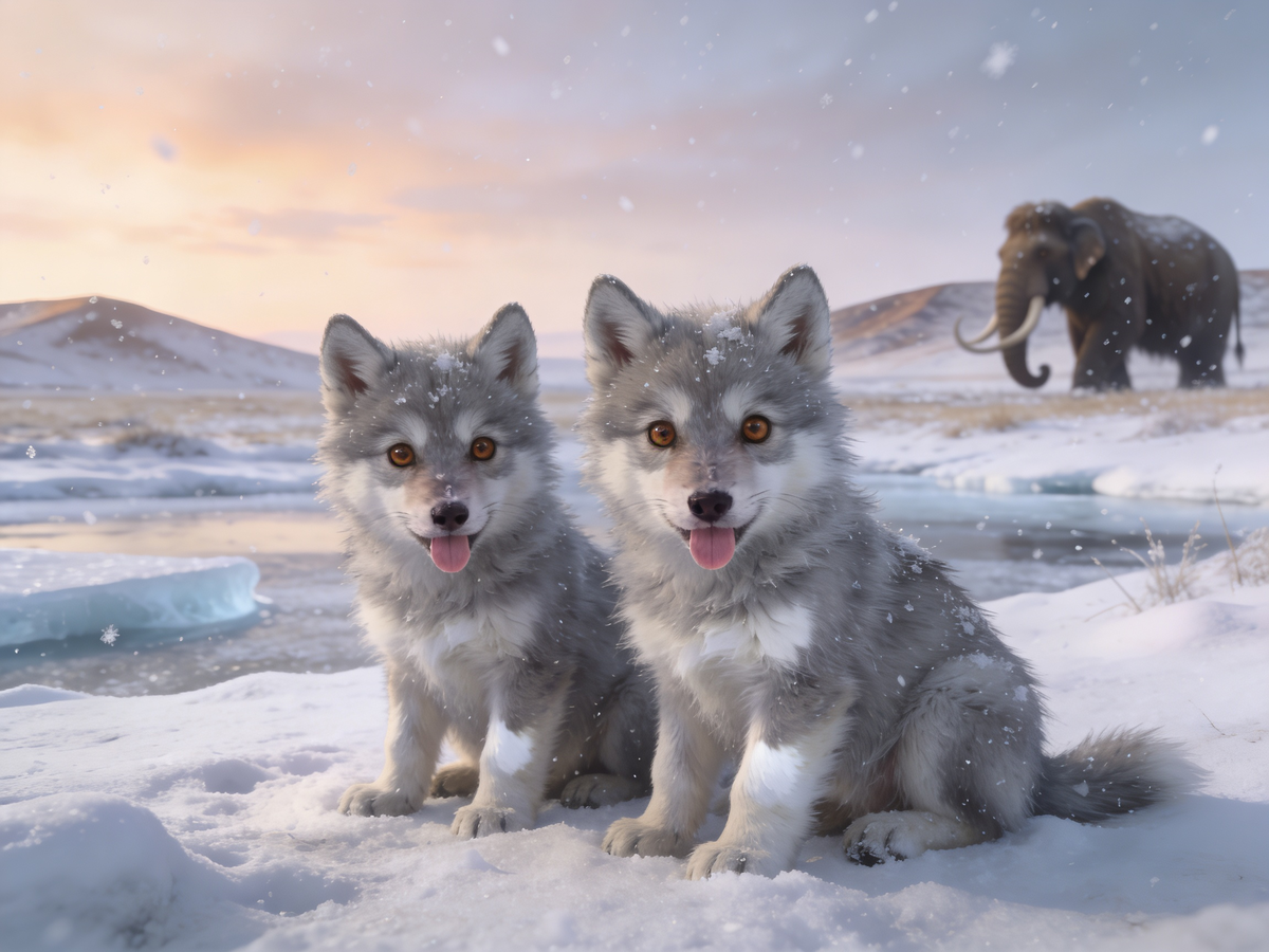 Как шерстистый носорог оказался в желудке ледяного волчонка: удивительная находка ученых рассказала тайну вымирания гигантов