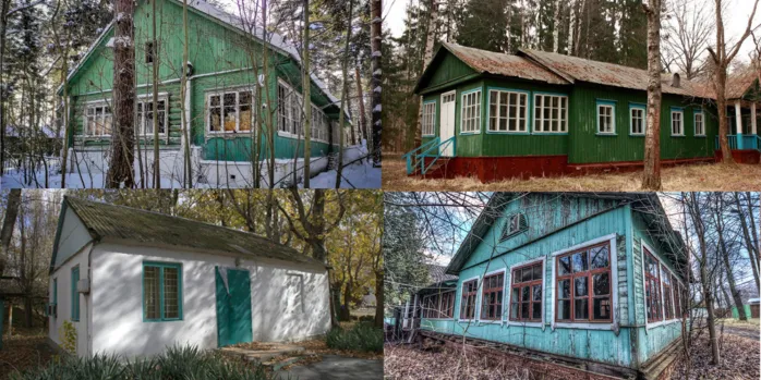 Пример домиков (фото условное, из соображений конфиденциальности)