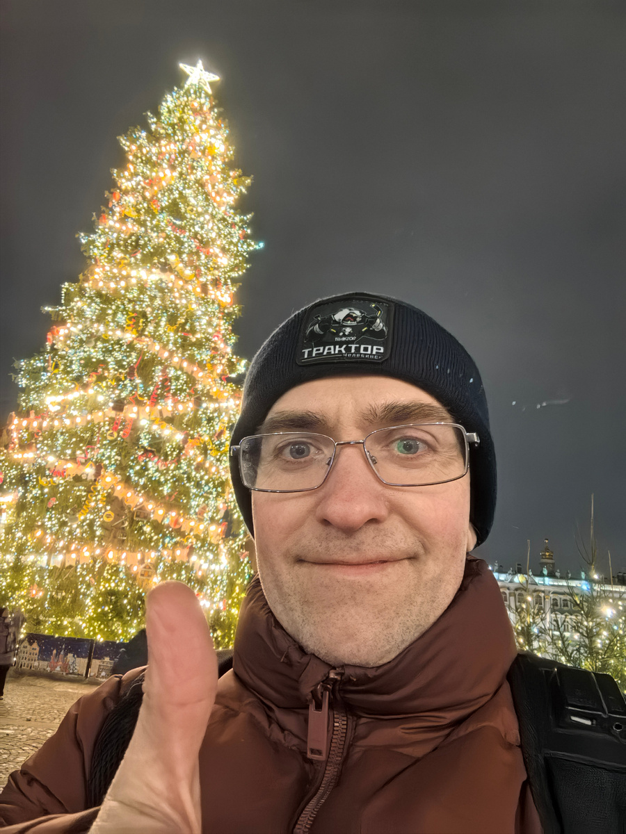 Фото автора. На Дворцовой площади