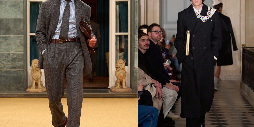 Тренды следующей зимы: что мы увидели в мужских коллекциях AW 26/27