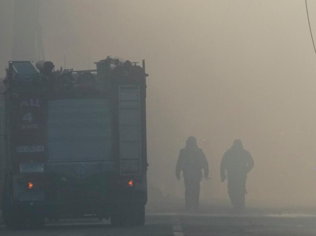    Украинские пожарные | © AP Photo / Efrem Lukatsky