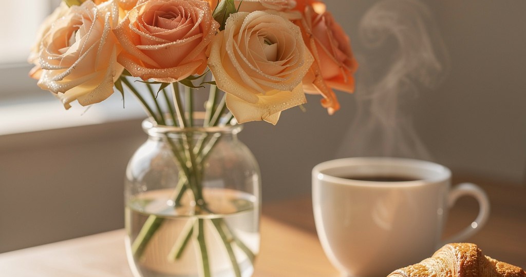 Пусть это утро мягко настроит вас на тёплый и добрый день