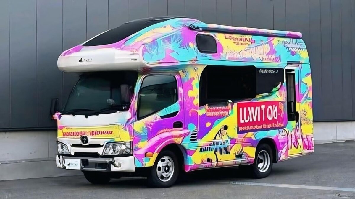 Зажигательный японский микроавтобус Toyota превратился из скромного трудяги-грузовичка в шикарную передвижную резиденцию с удобствами!