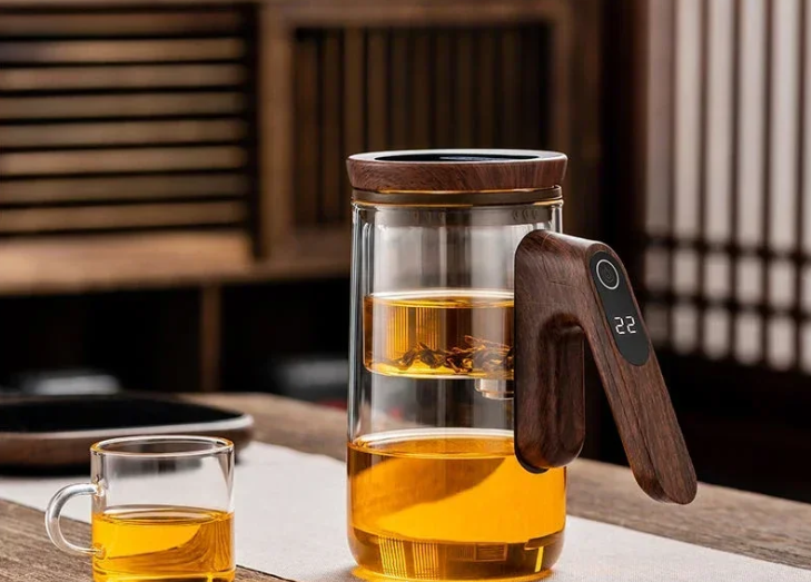 Интеллектуальный стеклянный чайник 400-500 мл