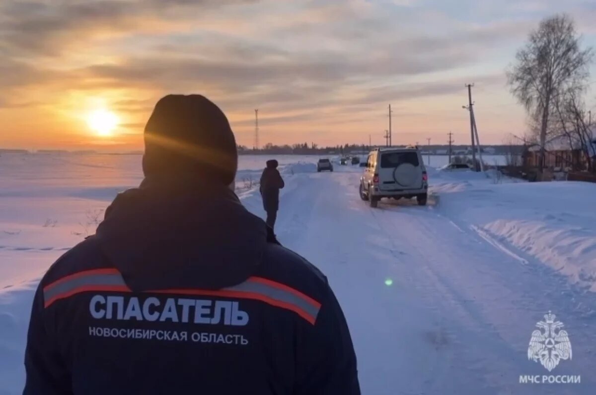    МЧС Новосибирской области предупредили о запрете выезда на лёд