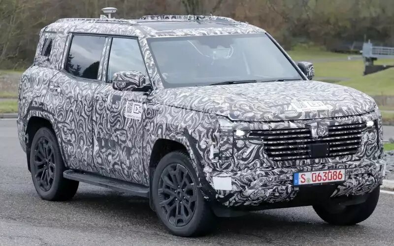 Mitsubishi Pajero на тестах📷
