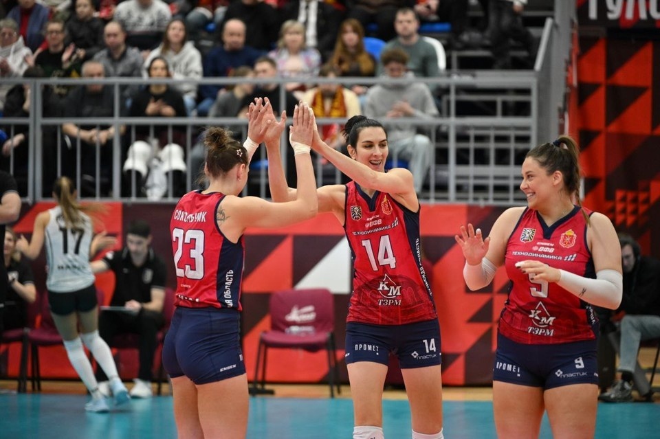    «Тулица» выиграла у белорусской «Минчанки» в матче Суперлиги. материалы пресс-служб