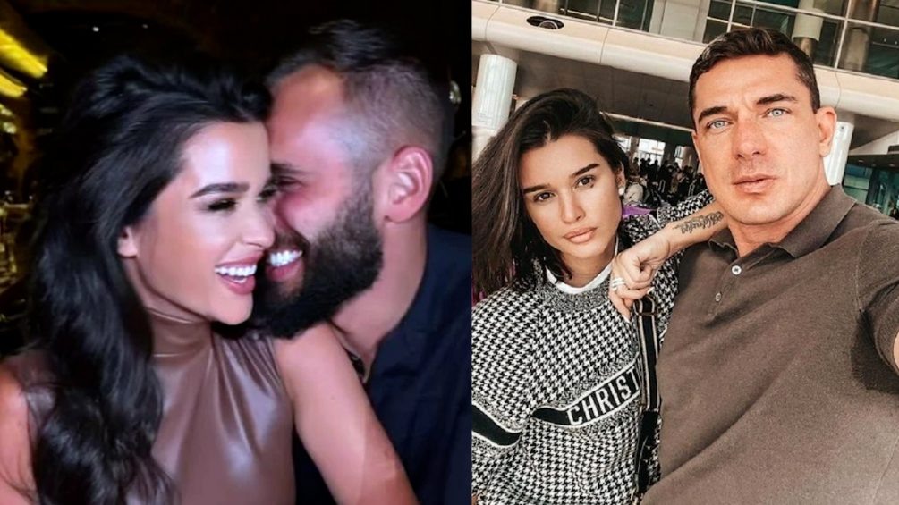   Ксения Бородина с Николаем Серюковым и Курбаном Омаровым. Фото: соцсети