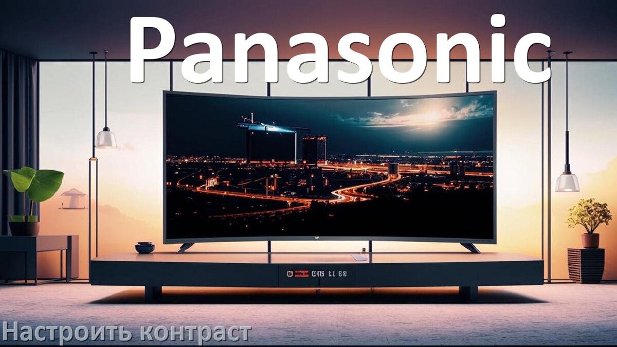 
Как на телевизоре Panasonic настроить контрастность экрана уменьшить и прибавить