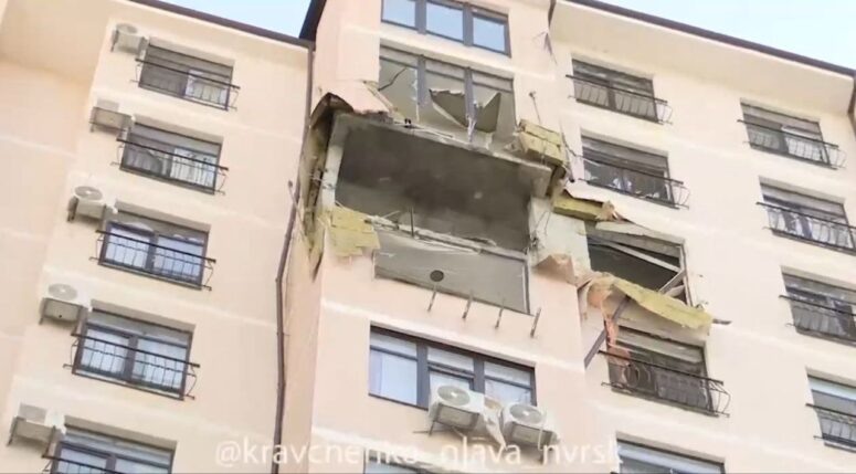    пострадавший в Новороссийске дом / t.me/kravchenko_glava_nvrsk