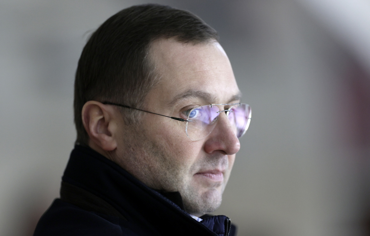    Президент Континентальной хоккейной лиги Алексей Морозов  Михаил Синицын/ТАСС