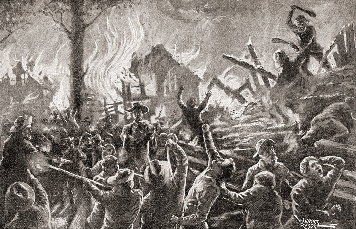 Кровавый Канзас. Уолтер Расселл, 1905 г. 