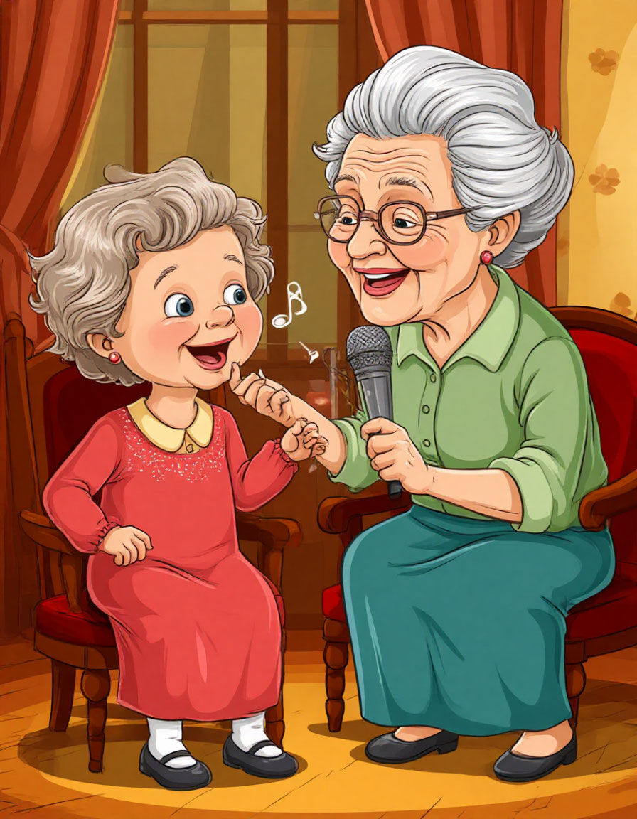 Ребёнок плачет. Нина Сергеевна раздражается. Повышает голос.