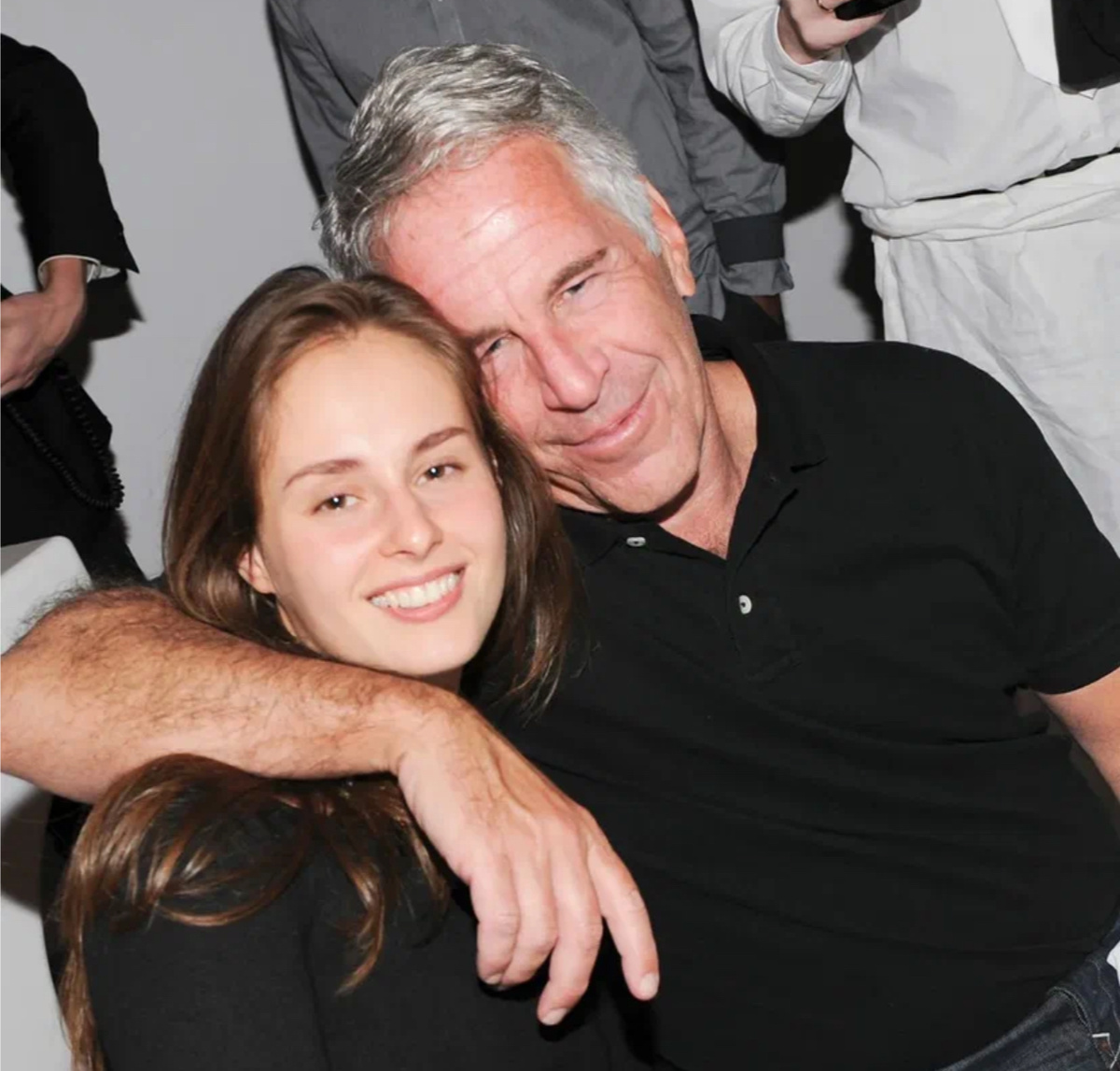 Карина Шуляк и Джеффри Эпштейн 