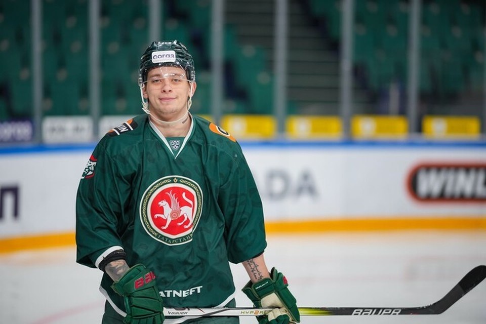    Всех игроков разделили на две команды. Фото: www.ak-bars.ru