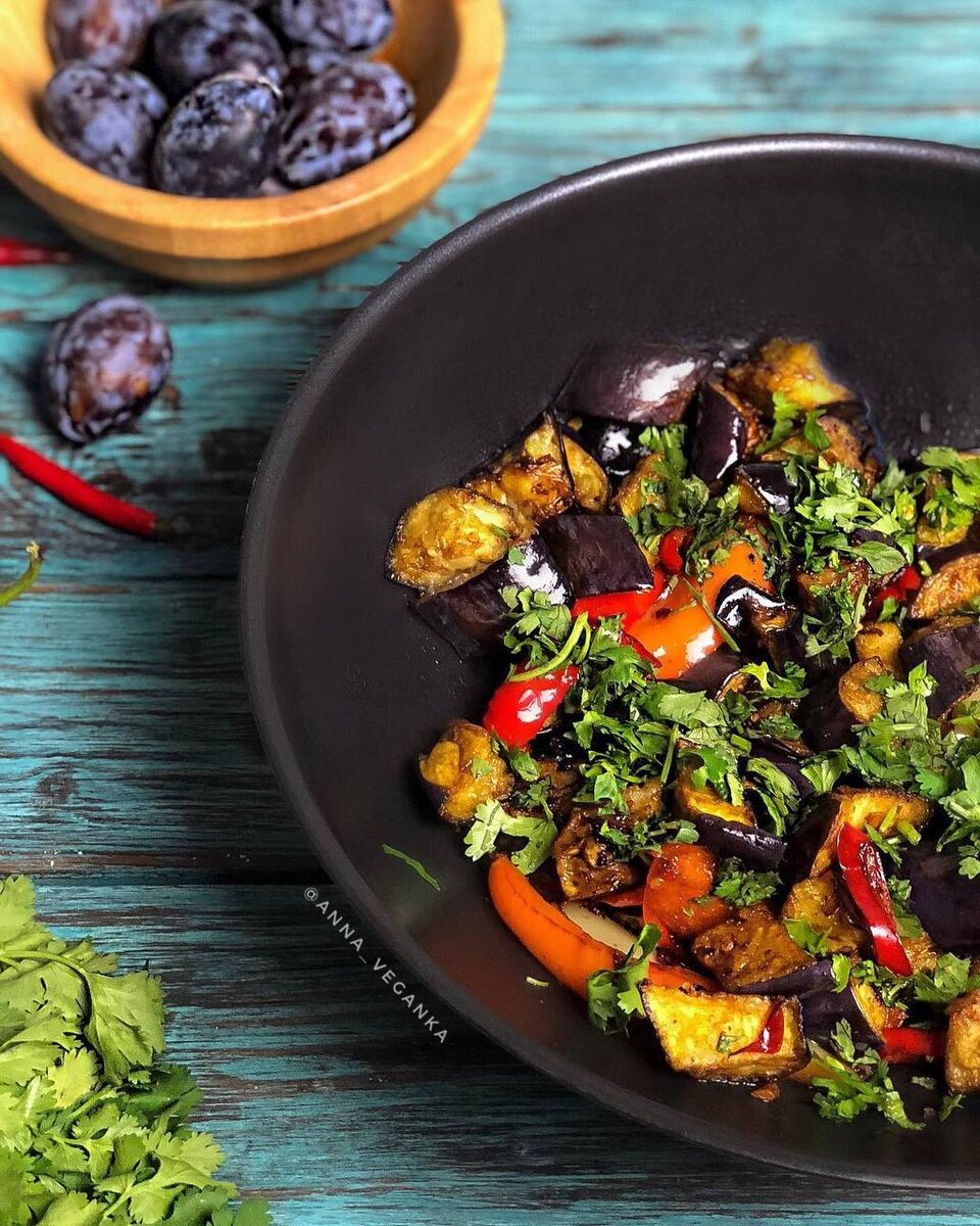 Баклажаны по-китайски - вкусный и простой постный и веганский рецепт
