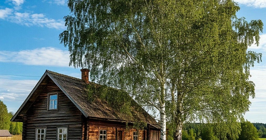 Дом у старой берёзы