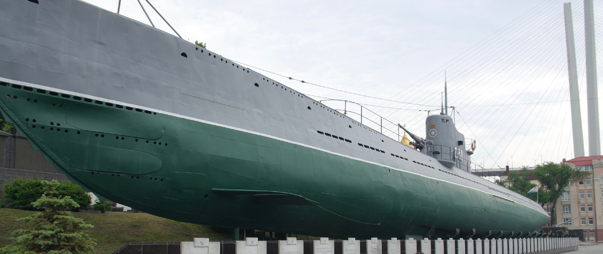 Музей - подводная лодка С-56. Фото автора канала