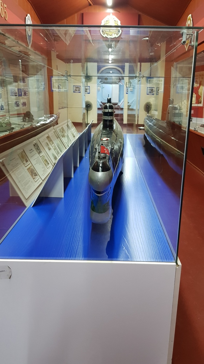 Модель дизель-электрической подводной лодки 641-го проекта. Фото автора канала