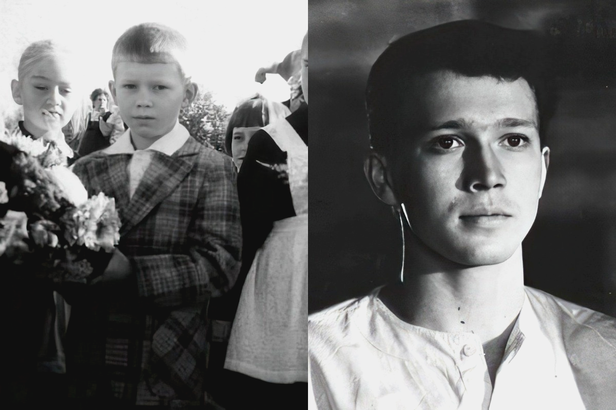 Евгений Миронов, детские фотографии