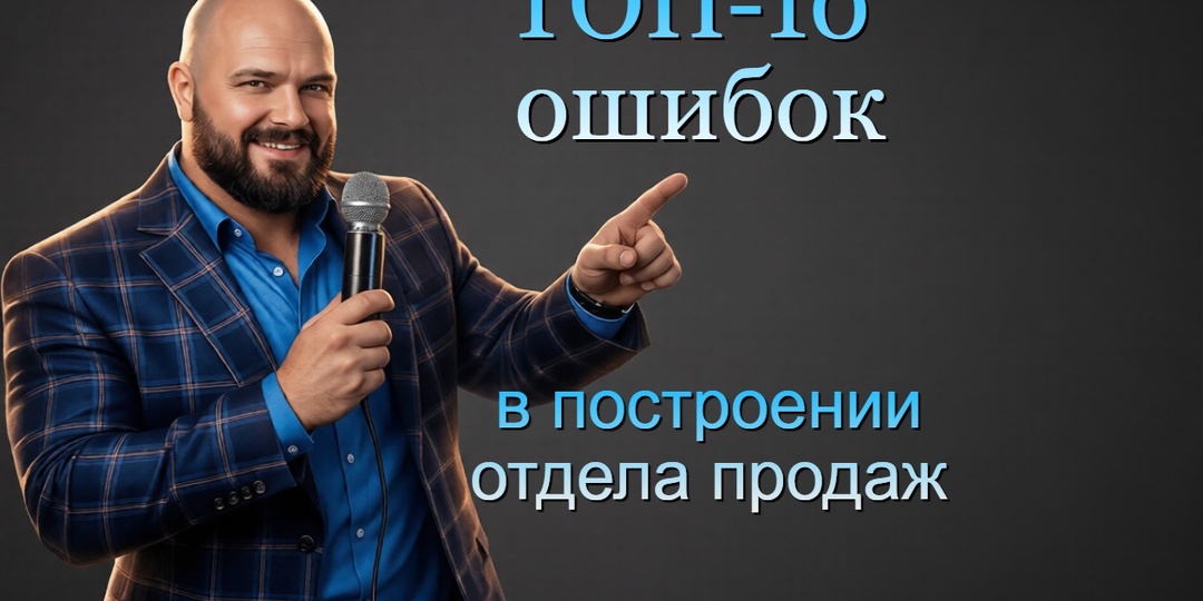 Почему отдел продаж не становится системным: 10 критических ошибок