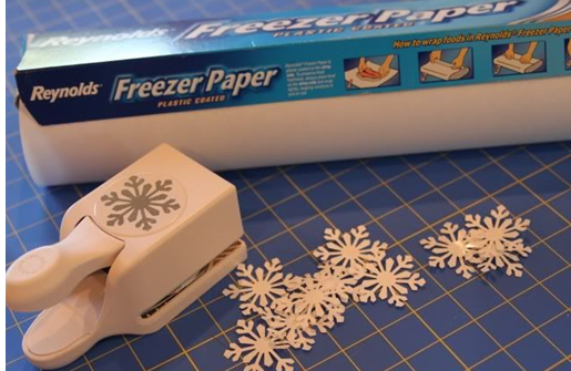 морозильная бумага для трафаретного переноса на ткань