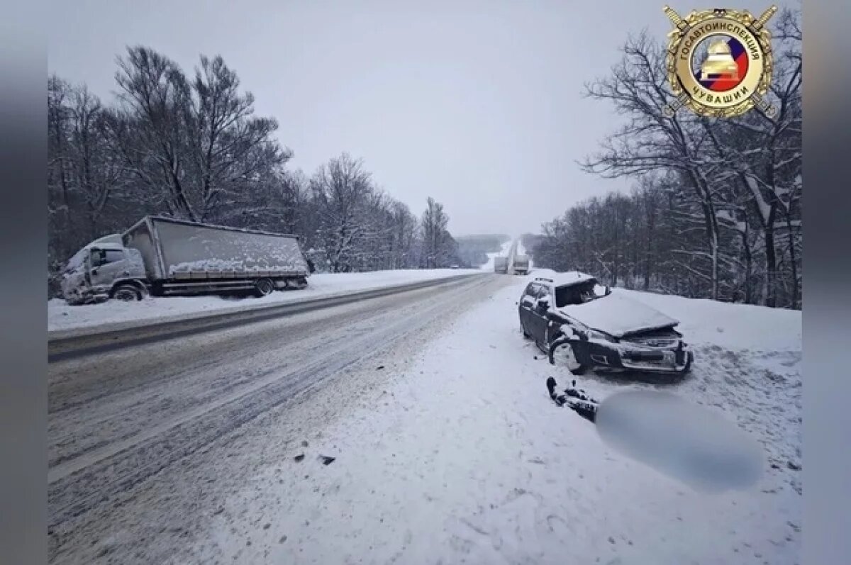    В крупном ДТП у деревни Канаш погибли два человека