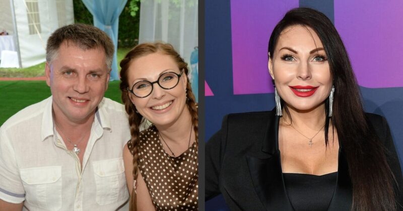    Наталья Бочкарёва и её первый супруг Николай Борисов.