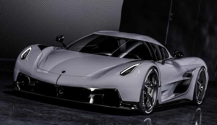 Идеальное фото Jesko Absolut, демонстрирующее его аэродинамическую форму и динамический стиль.