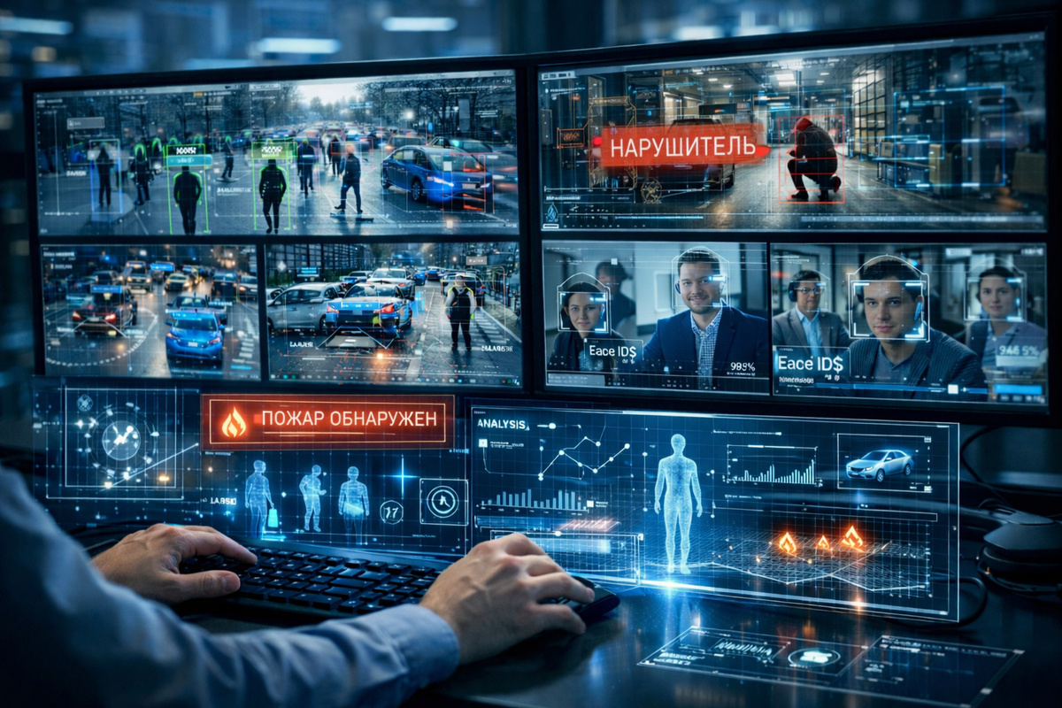 Что такое камера видеонаблюдения с ИИ