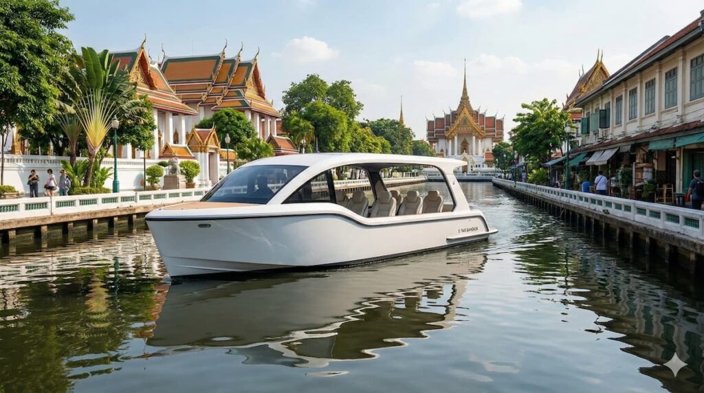    Речное такси в Бангкоке: гид по новому водному электротраспорту 2026
