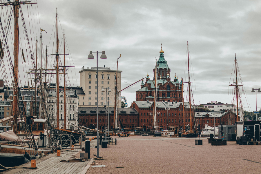 Порт в Хельсинки