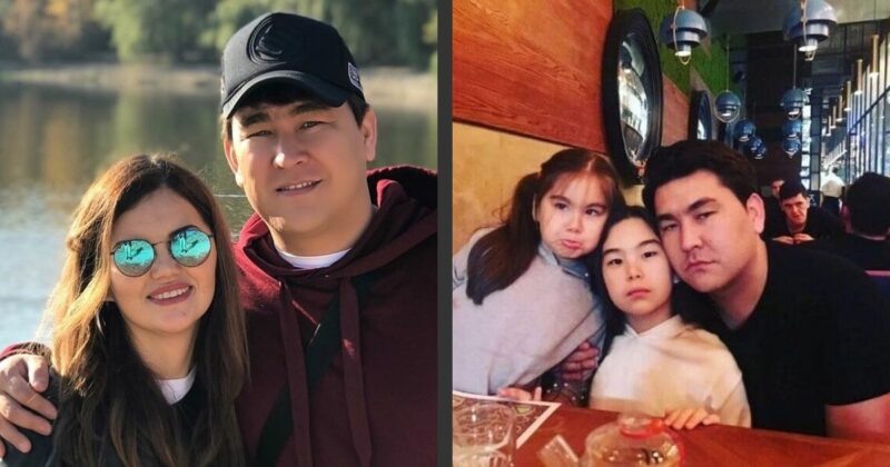    Азамат Мусагалиев с дочерями: комик гордится своими детьми, но держит их жизнь в тайне.