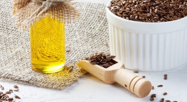 Льняное масло.